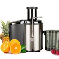 Centrifugal Juicer Machine, 800W Juice Extractor with Big Mouth Feed Chute, 304 Stainless Steel Juice Maker with Dual Speed Control, BPA-Free, High Juice yield, Anti-drip, Dishwasher Safe, B183